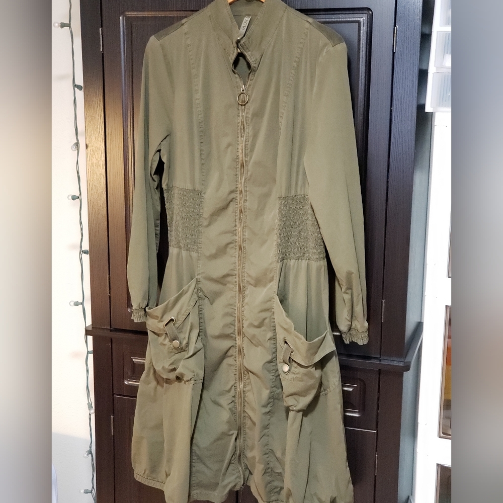 Like New! XCVI Deschutes Jacket Dress in Color "Trellis", Size XL - Picture 3 of 12